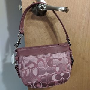 Dusty Rose Coach Purse